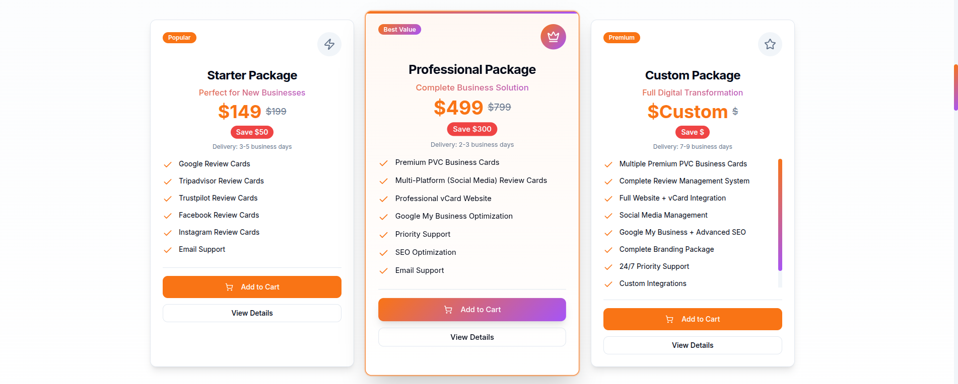 Packs Business Complets